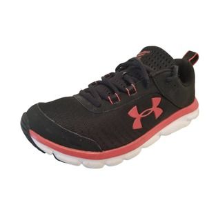 Under Armour Charged Shoes Black Pink White Women's‎ Size 8